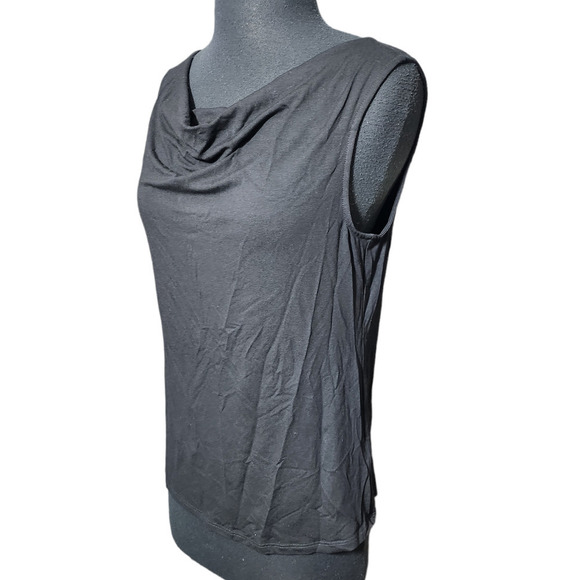 Eileen fisher Super Soft Knit Cowl Neck Sleeveless Top sz P S - Picture 3 of 10